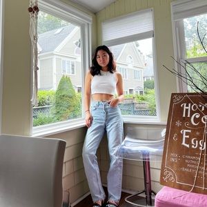 agolde pinch waist jeans